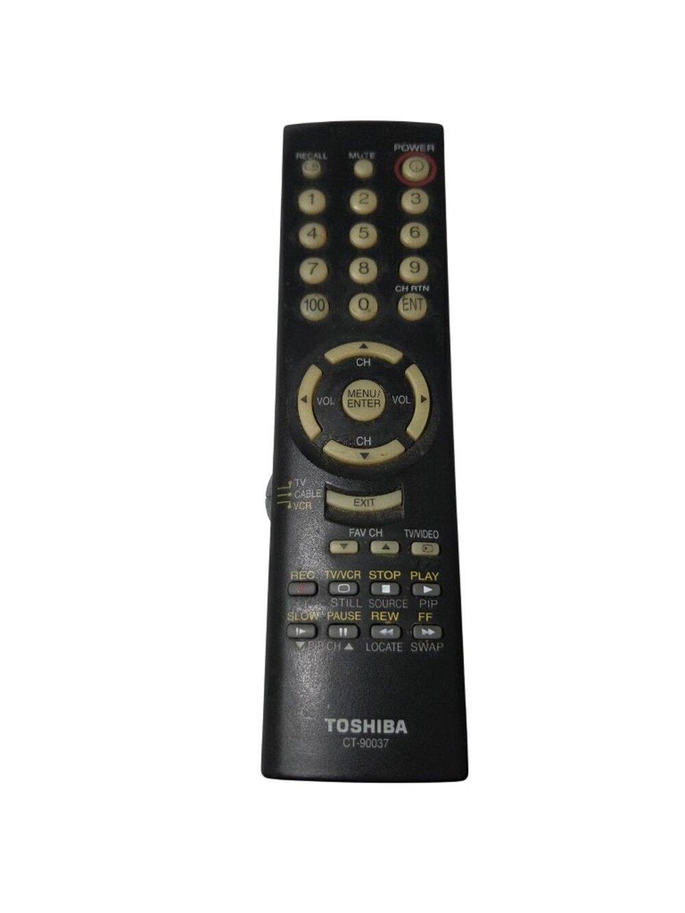 Genuine Toshiba Remote Control C7-90037 Tested and Works